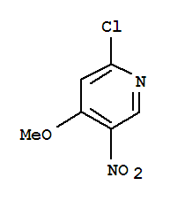 Structure of 2-Chloro-4-methoxy-5-nitropyridine