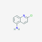 Structure of 2-Chloroquinolin-5-amine