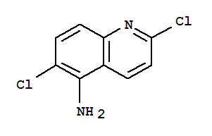 Structure of 2,6-Dichloroquinolin-5-amine