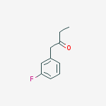 Structure of 1-(3-fluorophenyl)-2-Butanone