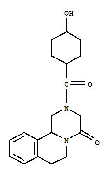 Structure of 4-hydroxypraziquantel