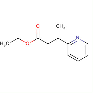 Structure of 3-Pyridinebutanoic acid, ethyl ester
