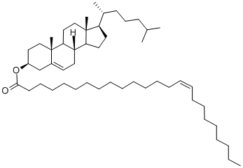 Structure of 5-CHOLESTEN-3BETA-OL 3-NERVONATE