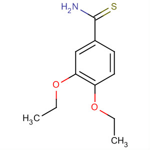 Structure of Benzenecarbothioamide, 3,4-diethoxy-