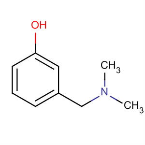 Phenol, 3-[(dimethylamino)methyl]-结构式