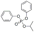 Structure of isopropyl diphenyl phosphate