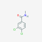 3,4-dichloro-N-methylBenzamide结构式