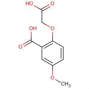 Benzoic acid, 2-(carboxymethoxy)-5-methoxy-结构式