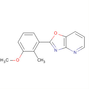 Oxazolo[4,5-b]pyridine, 2-(3-methoxy-2-methylphenyl)-结构式
