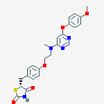 Structure of LOBEGLITAZONE