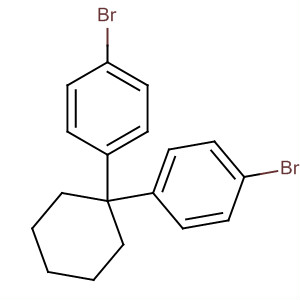 Structure of Benzene, 1,1'-cyclohexylidenebis[4-bromo-