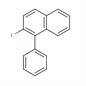 Structure of Naphthalene, 2-iodo-1-phenyl-