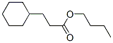 butyl 3-cyclohexylpropanoate结构式