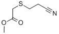 Structure of METHYL 2-[(2-CYANOETHYL)THIO]ACETATE
