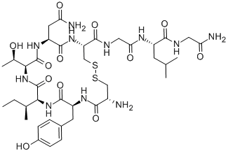 thr(4)-gly(7)-oxytoci结构式