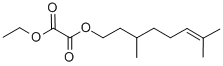 Structure of ETHYL CITRONELLYL OXALATE