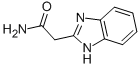 Structure of 1H-benzimidazole-2-acetamide
