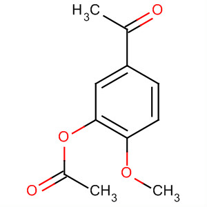 Ethanone, 1-[3-(acetyloxy)-4-methoxyphenyl]-结构式