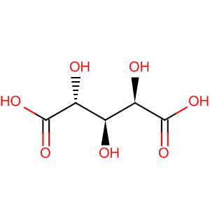 L-Arabinaric acid 的化学结构式