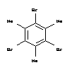 Structure of 1,3,5-TribroMo-2,4,6-TriMethyl-Benzene