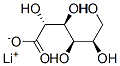 Structure of lithium D-gluconate