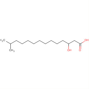 Structure of Tetradecanoic acid, 3-hydroxy-13-methyl-
