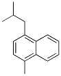 Structure of 1-methyl-4-(2-methylpropyl)naphthalene