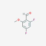 Structure of 2,4-difluoro-6-methoxybenzaldehyde