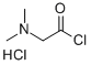 Structure of DIMETHYLAMINOACETYL CHLORIDE HYDROCHLORIDE