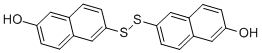 Structure of 6-HYDROXY-2-NAPHTHYL DISULFIDE