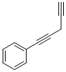 Structure of Benzene,1,4-pentadiyn-1-yl-