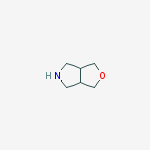 3,3a,4,5,6,6a-hexahydro-1H-furo[3,4-c]pyrrole,hydrochloride结构式