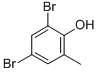Structure of 4,6-DIBROMO-O-CRESOL