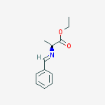 Structure of ETHYL N-BENZYLIDENEALANINATE