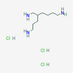 Structure of 4-(Aminomethyl)octane-1,8-diamine trihydrochloride