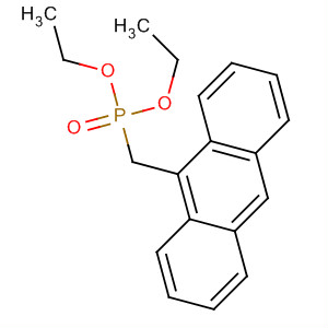 Phosphonic acid, (9-anthracenylmethyl)-, diethyl ester结构式