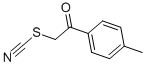 Structure of 4-METHYLPHENACYL THIOCYANATE