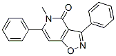 Structure of 3,6-DIPHENYL-5-METHYLISOXAZOLO(4,5-C)-PYRIDIN-4(5H)-ONE