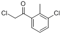 Structure of ETHANONE,2-CHLORO-1-(3-CHLORO-2-METHYLPHENYL)-