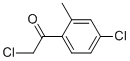 Structure of ETHANONE,2-CHLORO-1-(4-CHLORO-2-METHYLPHENYL)-