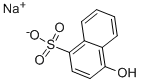 Structure of 1-NAPHTHOL-4-SULFONIC ACID SODIUM SALT