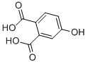 Chemical structure of 4-Hydroxyphthalic acid