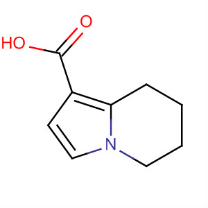 Structure of 1-Indolizinecarboxylic acid, 5,6,7,8-tetrahydro-