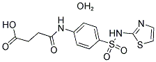 Structure of N4-SUCCINYLSULFATHIAZOLE MONOHYDRATE