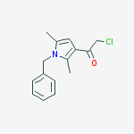 Structure of 1-(1-Benzyl-2,5-dimethyl-1h-pyrrol-3-yl)-2-chloroethan-1-one