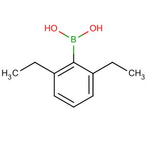 Structure of Boronic acid, (2,6-diethylphenyl)-