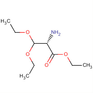 Structure of Serine, 3-ethoxy-O-ethyl-, ethyl ester