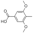 Structure of 3,5-DIMETHOXY-4-METHYLBENZOIC ACID
