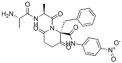 Structure of succinyl-alanyl-alanyl-phenylalanine-4-nitroanilide