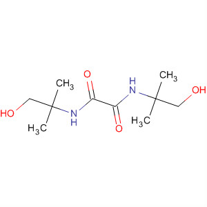 Structure of Ethanediamide, N,N'-bis(2-hydroxy-1,1-dimethylethyl)-